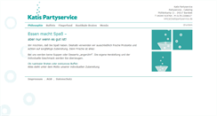 Desktop Screenshot of katispartyservice.de